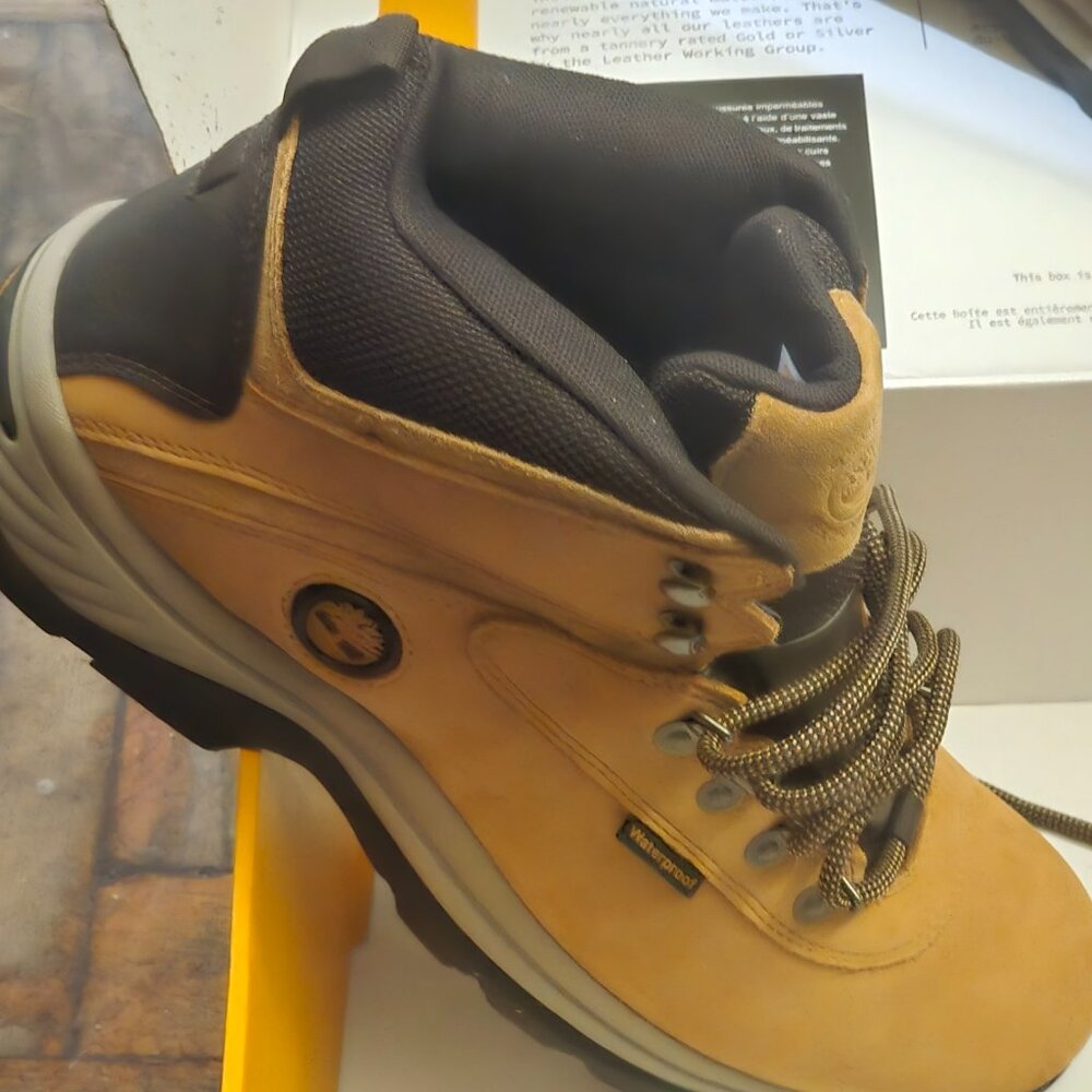 Timberland GRAYDON Sneaker Boot Size 12 M Us Wheat Full Grain - Picture 3 of 4